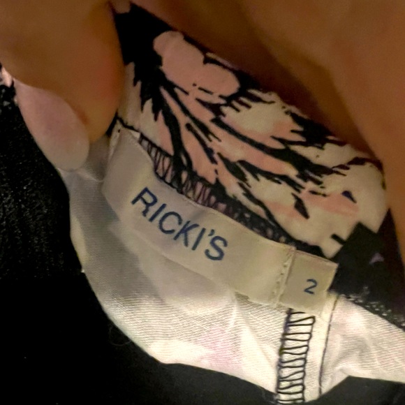 Ricki’s Floral Strapless Dress - Size 2 - Picture 3 of 3